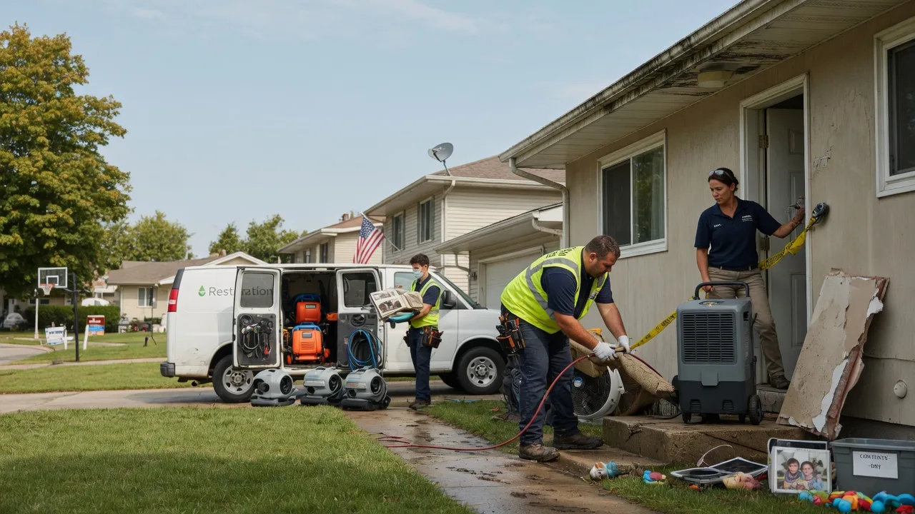 Water Damage Restoration in Baker, WV near me